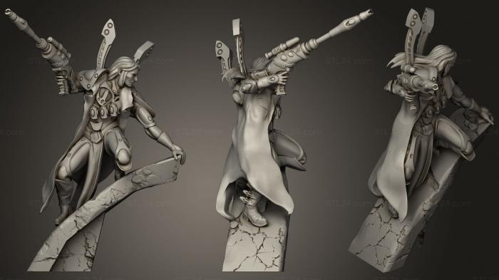Military figurines (Scout 2, STKW_1778) 3D models for cnc
